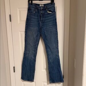 Free people Classic Blue Denim Jeans